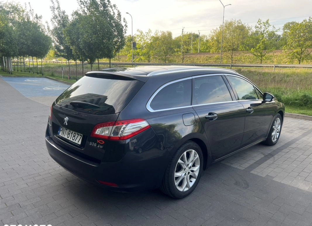 Peugeot 508 cena 27900 przebieg: 156500, rok produkcji 2012 z Poznań małe 379